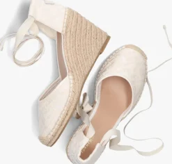 witte tommy hilfiger espadrilles closed toe wedge monogram w