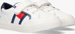 witte tommy hilfiger lage sneakers 32038