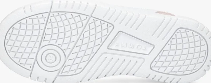 witte tommy hilfiger lage sneakers 33211