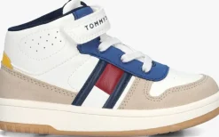 witte tommy hilfiger lage sneakers 34070