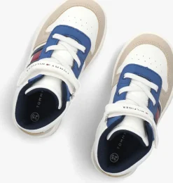 witte tommy hilfiger lage sneakers 34070
