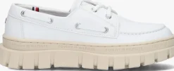 witte tommy hilfiger lage sneakers 32896