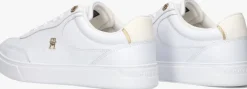 witte tommy hilfiger lage sneakers essential chic court