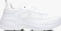 witte tommy hilfiger lage sneakers th chunky runner