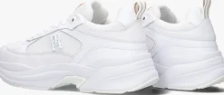 witte tommy hilfiger lage sneakers th chunky runner