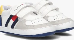 witte tommy hilfiger lage sneakers 33830