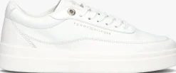 witte tommy hilfiger lage sneakers modern court sneaker