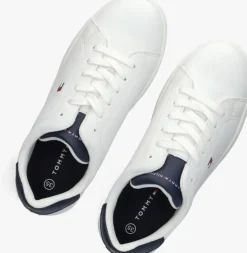 witte tommy hilfiger lage sneakers 33848