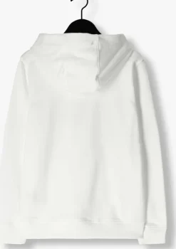 witte tommy hilfiger trui u corp logo ess hoodie