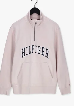 witte tommy hilfiger trui hilfiger arch casual mockneck