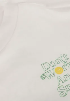 witte tommy hilfiger t-shirt fun graphic tee ss