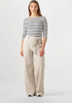 witte tommy hilfiger t-shirt slim cody boat-nk 3/4slv