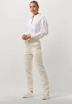witte tommy jeans blouses tjw sp ovr linen shirt