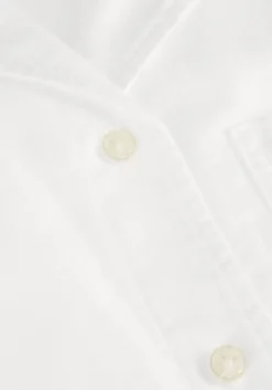 witte tommy jeans blouses tjw crp linen ss shirt