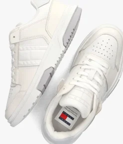 witte tommy jeans lage sneakers tjw skate d