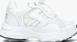 witte ton & ton lage sneakers sanna