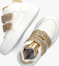 witte ton & ton lage sneakers helge