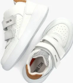 witte ton & ton lage sneakers helge