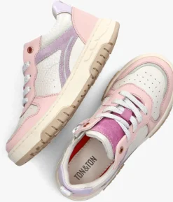 witte ton & ton lage sneakers mikaela