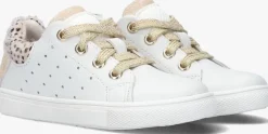 witte ton & ton lage sneakers tara