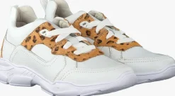 witte ton & ton lage sneakers om120280