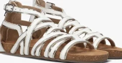 witte ton & ton sandalen valentina