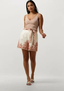 witte twinset milano broeken woven short