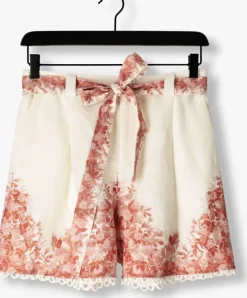 witte twinset milano broeken woven short