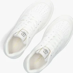 witte twinset milano lage sneakers 251tcp010