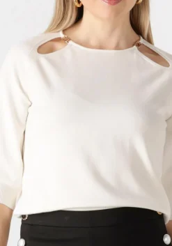 witte twinset milano top 251tp3490