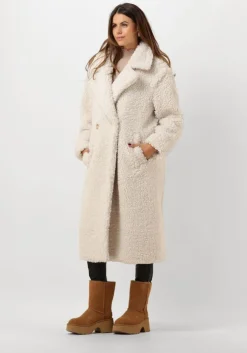 witte ugg teddy jas gertrude long teddy coat