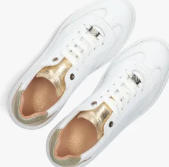 witte unisa lage sneakers fraile