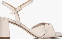 witte unisa sandalen met hak medway