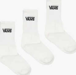 witte vans sokken classic crew