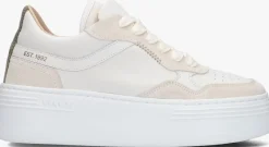 witte via vai lage sneakers isa cecile