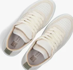 witte via vai lage sneakers isa cecile