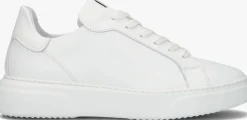 witte via vai lage sneakers juno uni