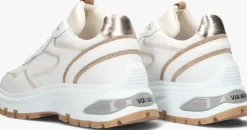 witte via vai lage sneakers liz dulce
