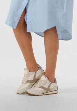 witte via vai lage sneakers mikki ruby