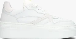 witte via vai lage sneakers isa bo