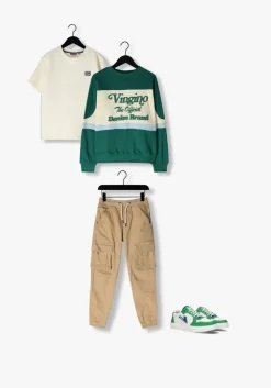 witte vingino lage sneakers dave low