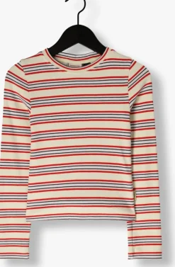 witte vingino top basic stripe top