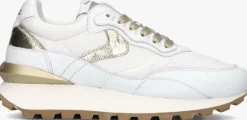 witte voile blanche lage sneakers qwark hype woman