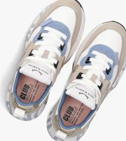 witte voile blanche lage sneakers club105