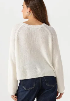 witte withblack trui wblindiana ls o-neck pullover