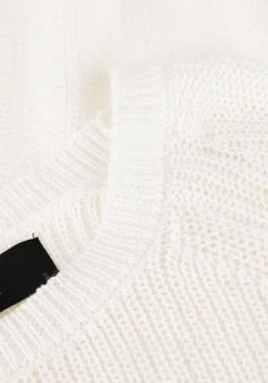 witte withblack trui wblindiana ls o-neck pullover