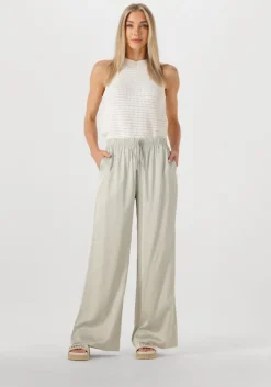 witte withblack wijde broek wblpaddie sateen pants