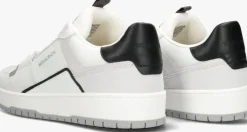 witte woolrich lage sneakers low basket