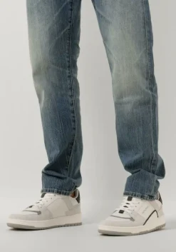 witte woolrich lage sneakers low basket