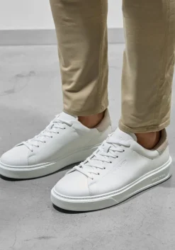 witte woolrich lage sneakers classic court man